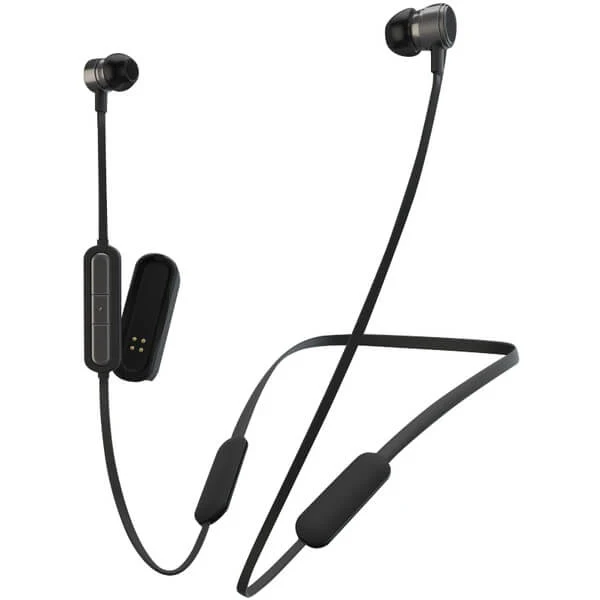 VIVANCO In-Ear Bluetooth Kopfhörer mit Powerbank, 8h Laufzeit und 400h Standby für Sport, Neckband Headset für Android & iOS, Bluetooth 4.2