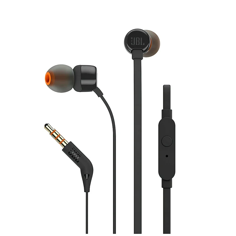JBL T110 In-Ear Kopfhörer mit Mic – Modell T110, 3,5 mm Klinke