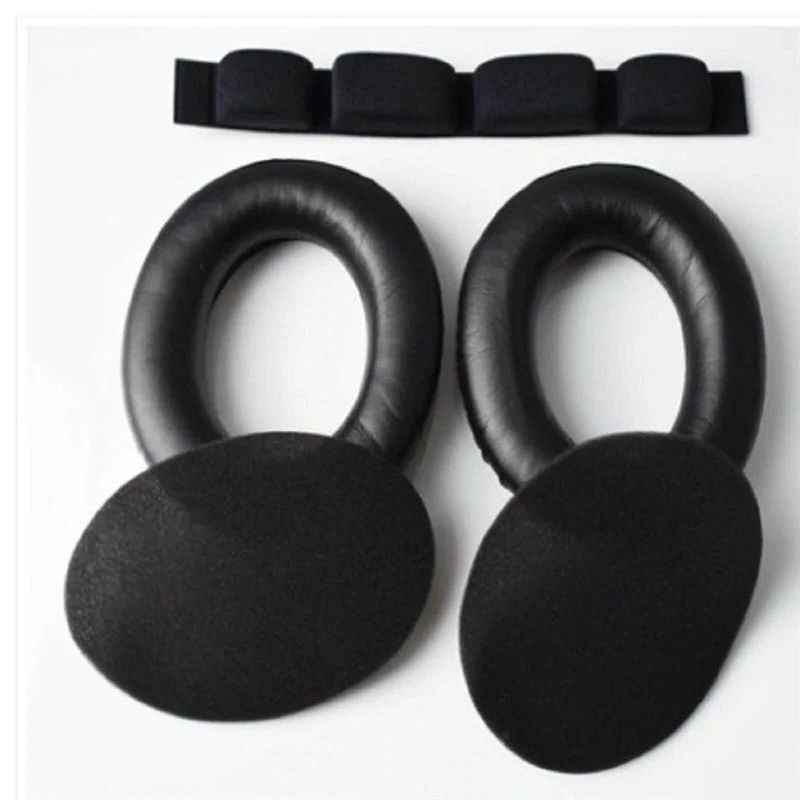 Kunstleder Ohrpolster Kopfband für Sennheiser Kopfhörer HD545, HD580, HD600, HD650, HD660