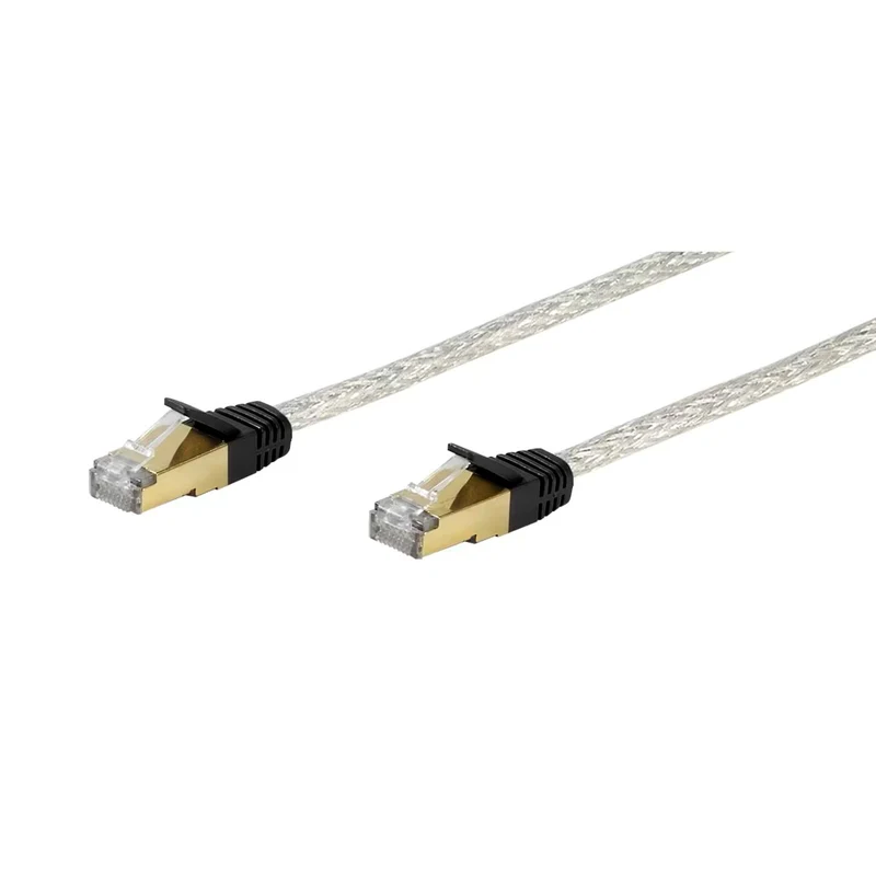 Hochwertige CAT6 Netzwerkkabel 3m, kompatibel mit RJ45 Geräten, Gigabit LAN, geschirmt, F/UTP, Twisted Pair