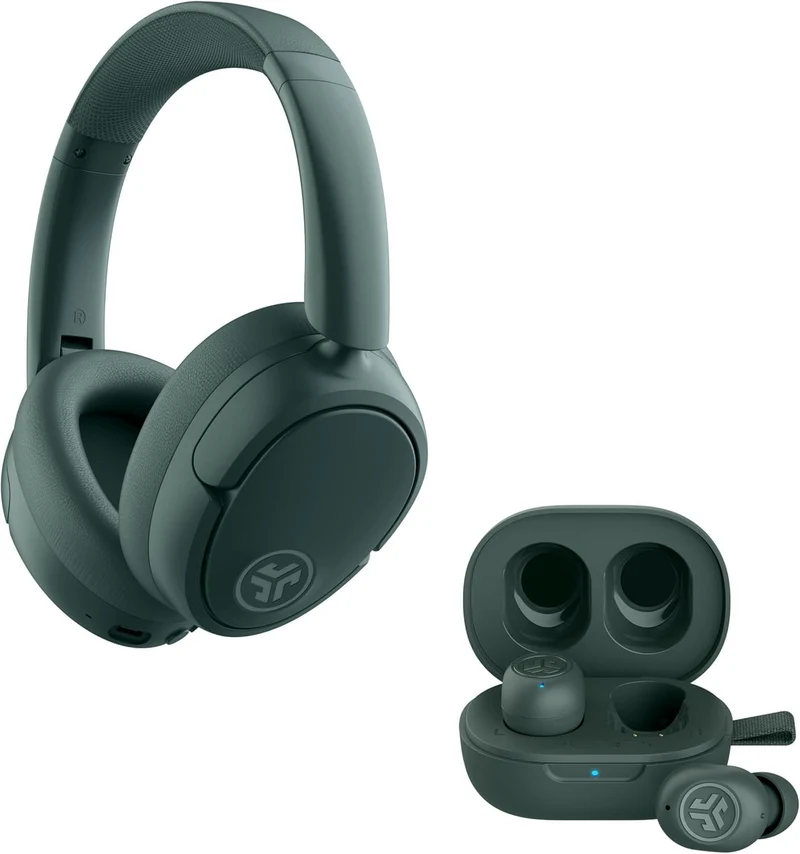 JBuds Lux ANC Headphones & JBuds Mini Sage Bundle