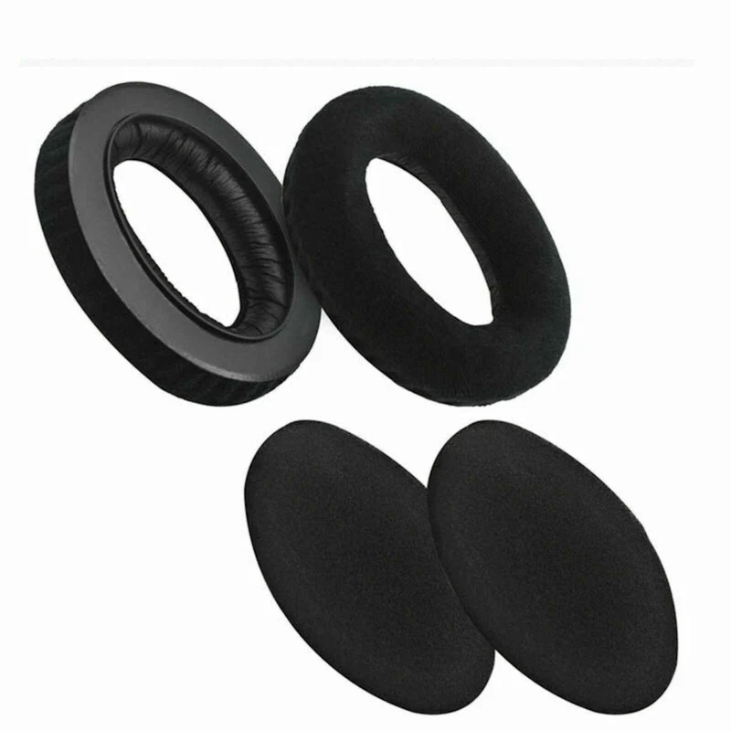 Velour Ohrpolster Kopfband für Sennheiser Kopfhörer HD545, HD580, HD600, HD650, HD660