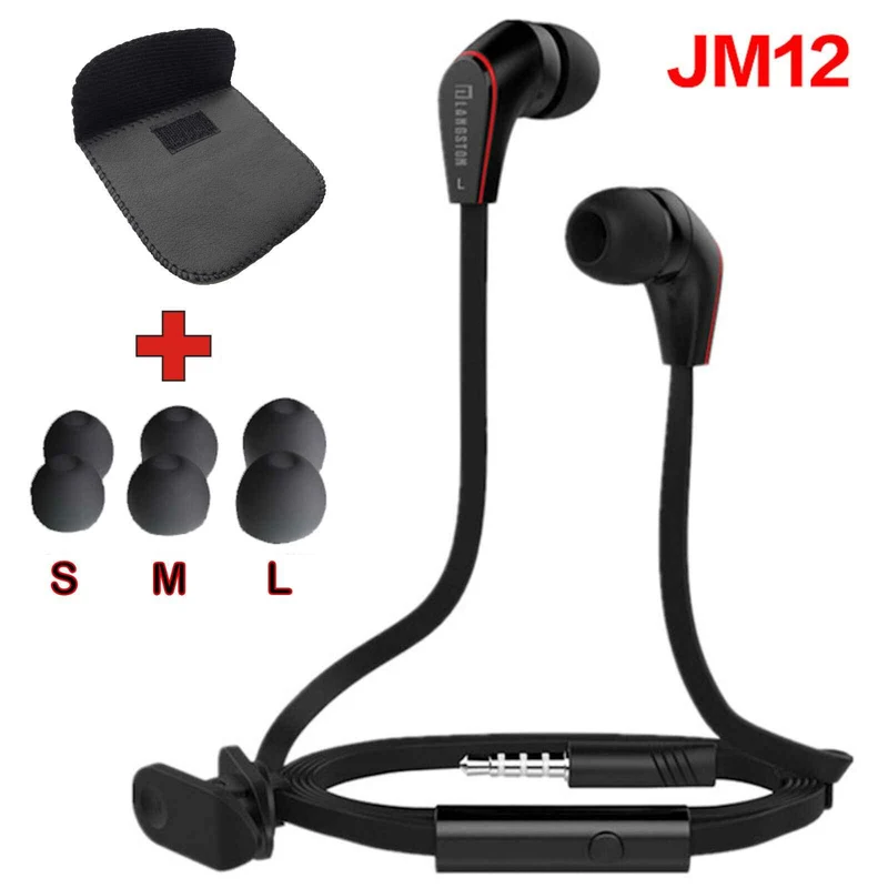 Super Bass In-Ear Kopfhörer Headset Earphone JM12 für Samsung Xiaomi LG HTC