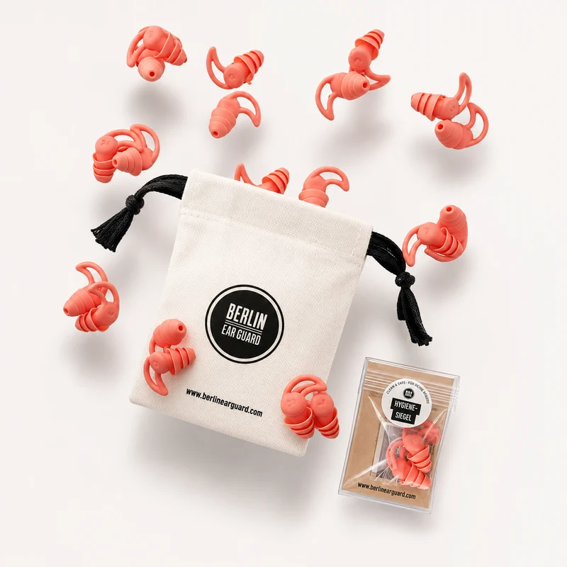 Seitenschläfer Ohrstöpsel 10+1 Sparset | Berlin Ear Guard®