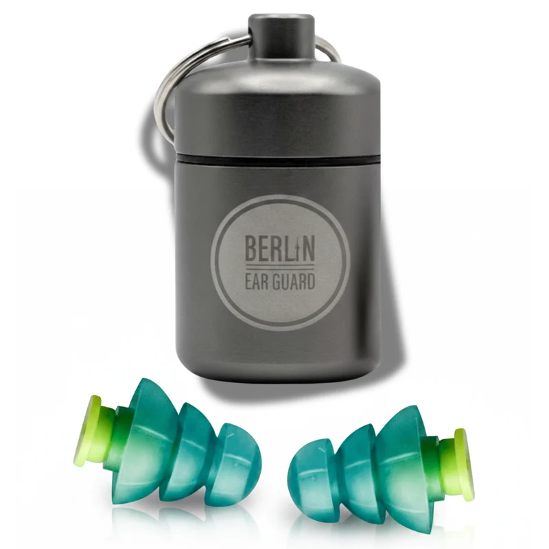 Ohrstöpsel zum Schnorcheln & Wassersport „Havelhecht" – Türkis | Berlin Ear Guard®