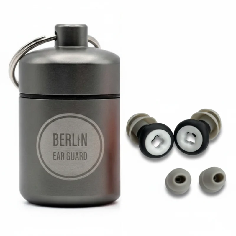 Ohrstöpsel wenn der Partner schnarcht „Doppeldecker" – Schlafgehörschutz | Berlin Ear Guard®