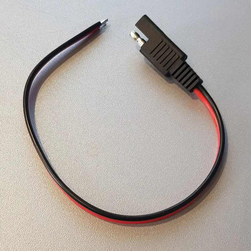 Anschlusskabel mit SAE 72 Stecker auf Lötenden Motorrad Nachrüstsatz Geräte 30cm