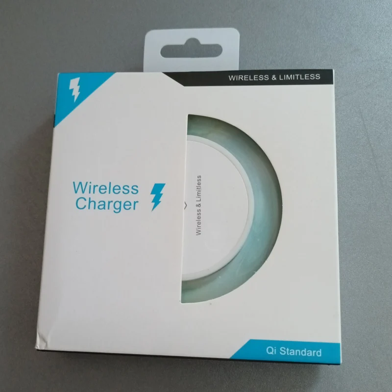 Qi Ladegerät | Wireless Charger Weiss | iPhone Samsung Galaxy Pixel Huawei