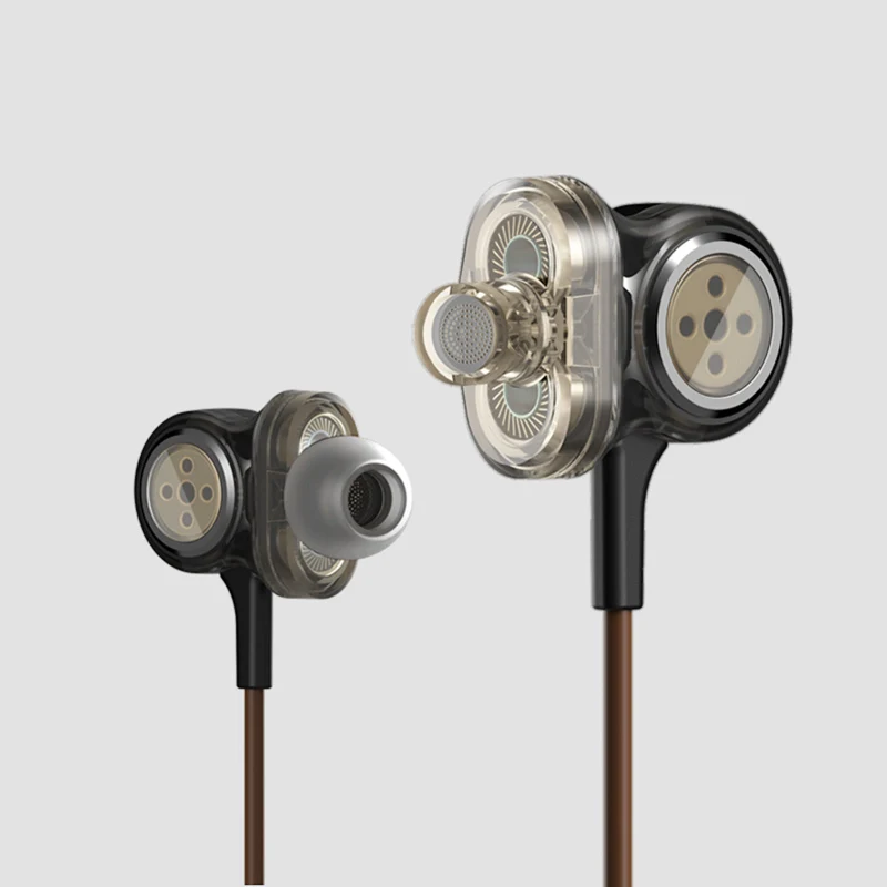 High-End In-Ear Headset 3 Unit Drive Professional HiFi Kopfhörer Micro i8