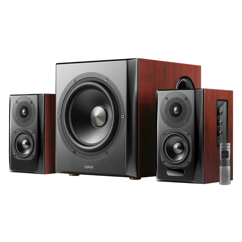 S350DB Bluetooth Bookshelf Speakers with Subwoofer(Certified Refurbished)