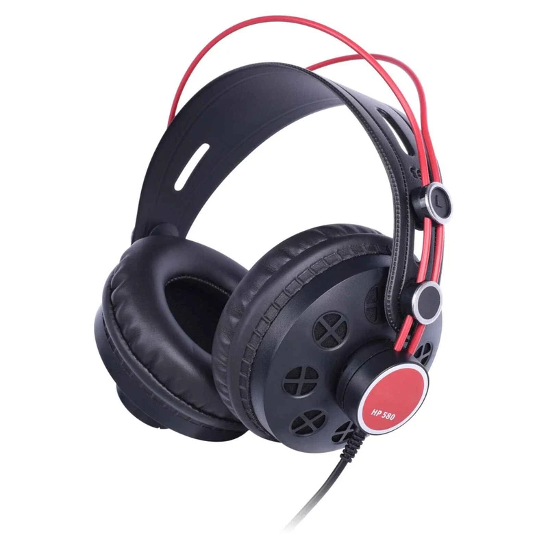 Lewitz HP580 Over-Ear Studio-Kopfhörer – Halboffen, Hohe Klangqualität & Komfort für Audiophile