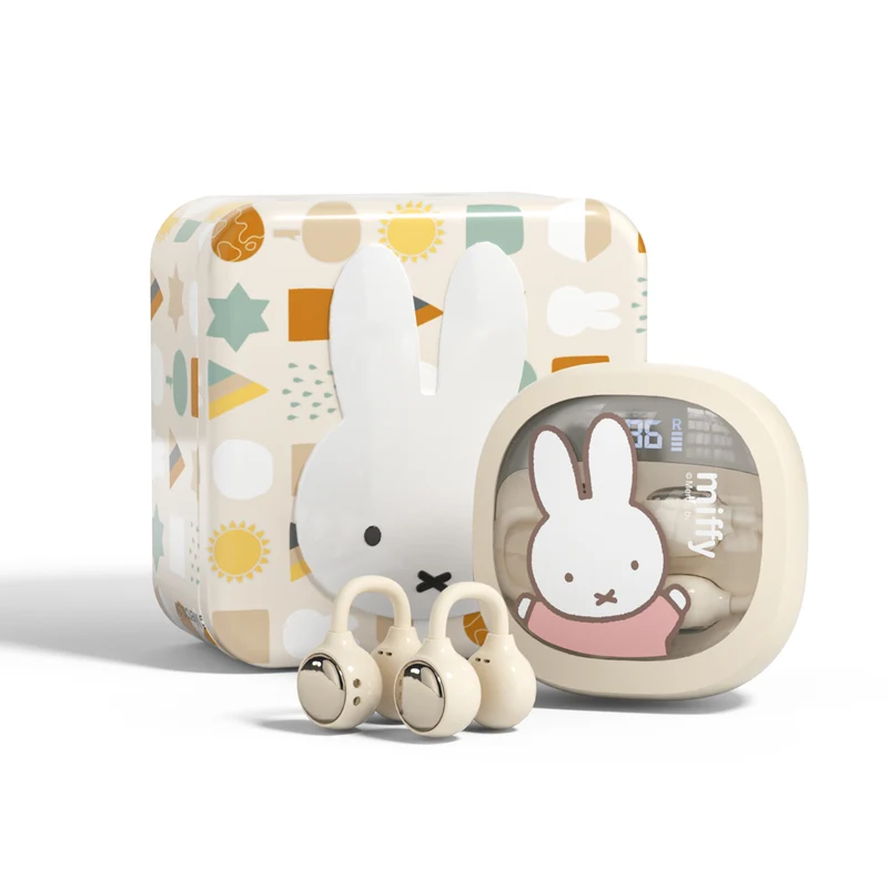 Miffy Clip-On Open Ear Wireless Earbuds