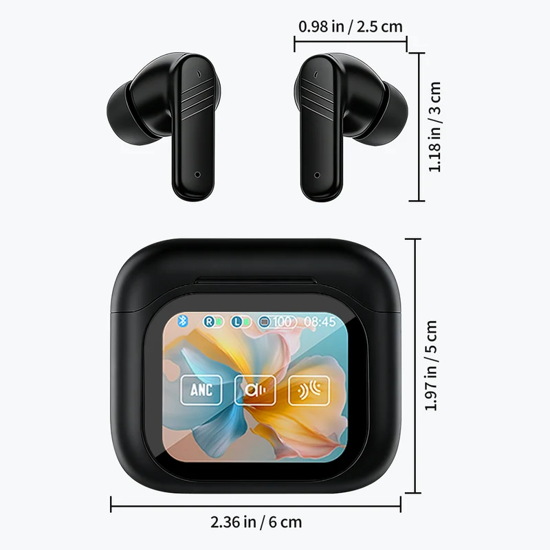 Mpow Active Noise Cancelling Wireless Earbuds Supports AI Translation