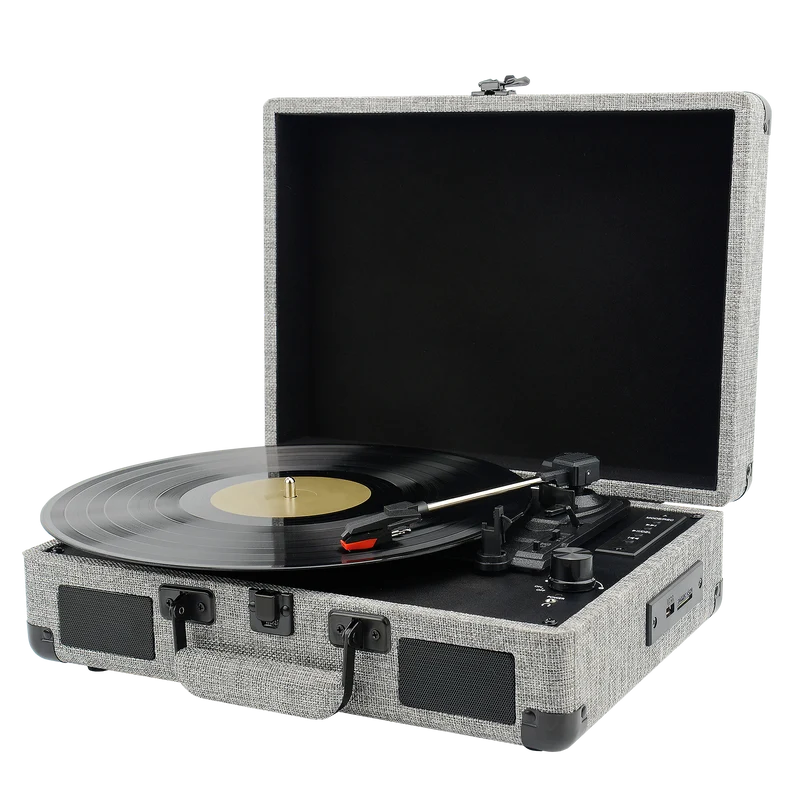 B-Ware: Retro-Plattenspieler RRP-1 - Grau