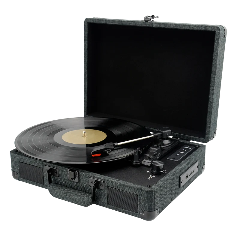 B-Ware: Retro-Plattenspieler RRP-1 - Schwarz