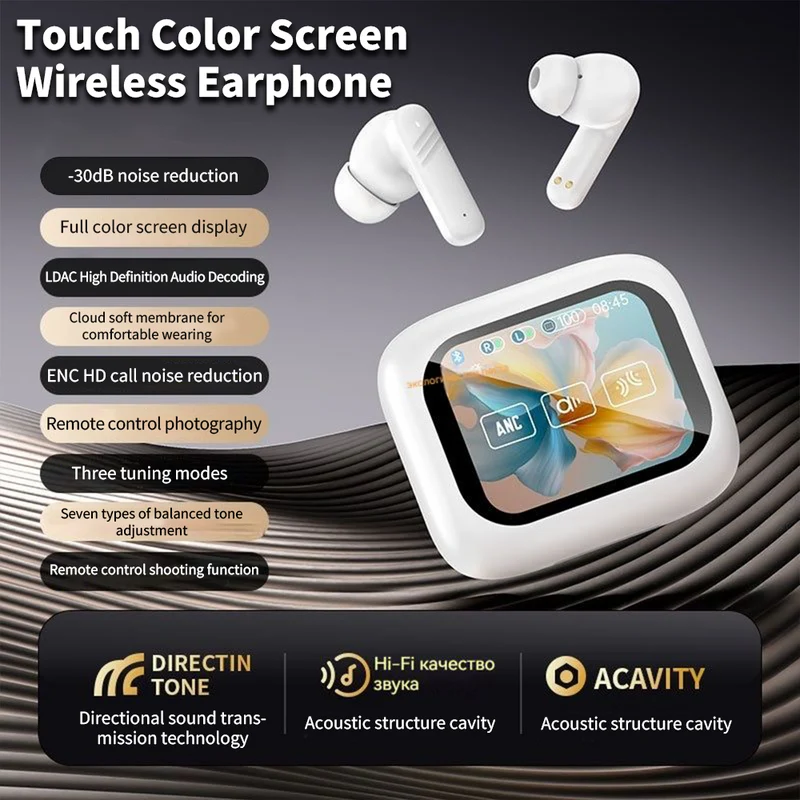 Mpow TWS Bluetooth Earbuds with 4-5H Playtime, 300mAh Charging Case, AAC/SBC Audio Decoding - 10M Range Wireless Headphones