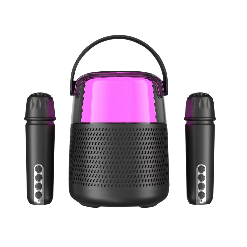 Kids Karaoke Speaker KKS-2M – Bluetooth Lautsprecher mit LED-Lichtern & Klangeffekten