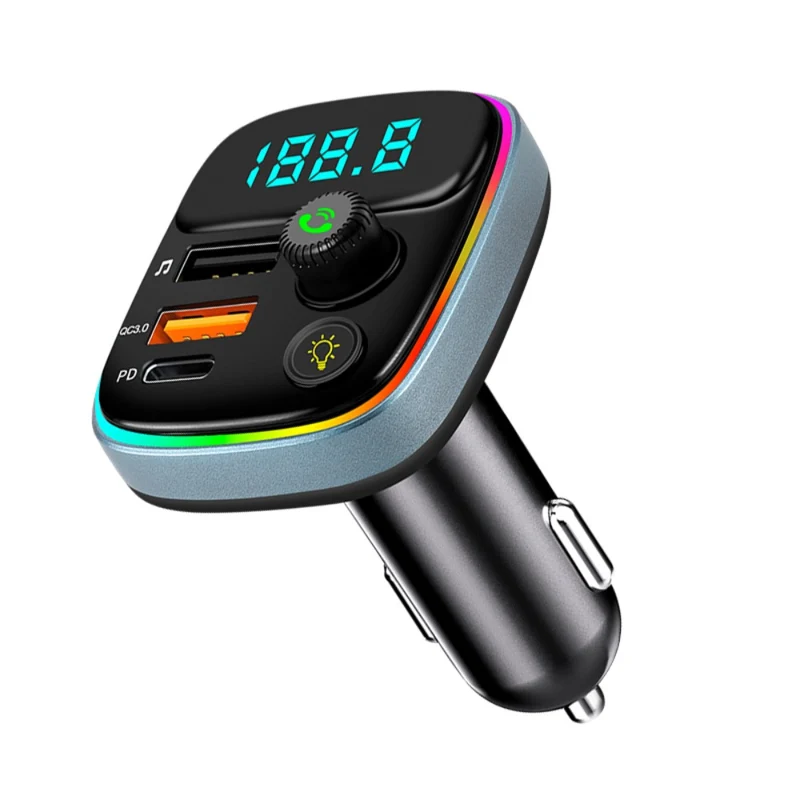 Mpow Car FM Transmitter Black
