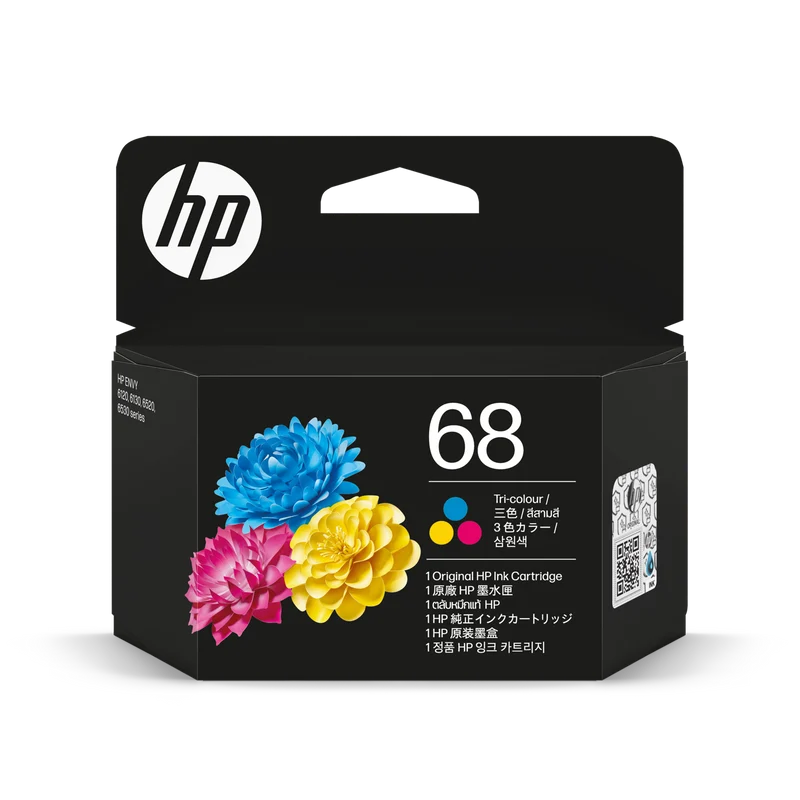 HP HP 68 Tri-Color Original Ink Cartridge