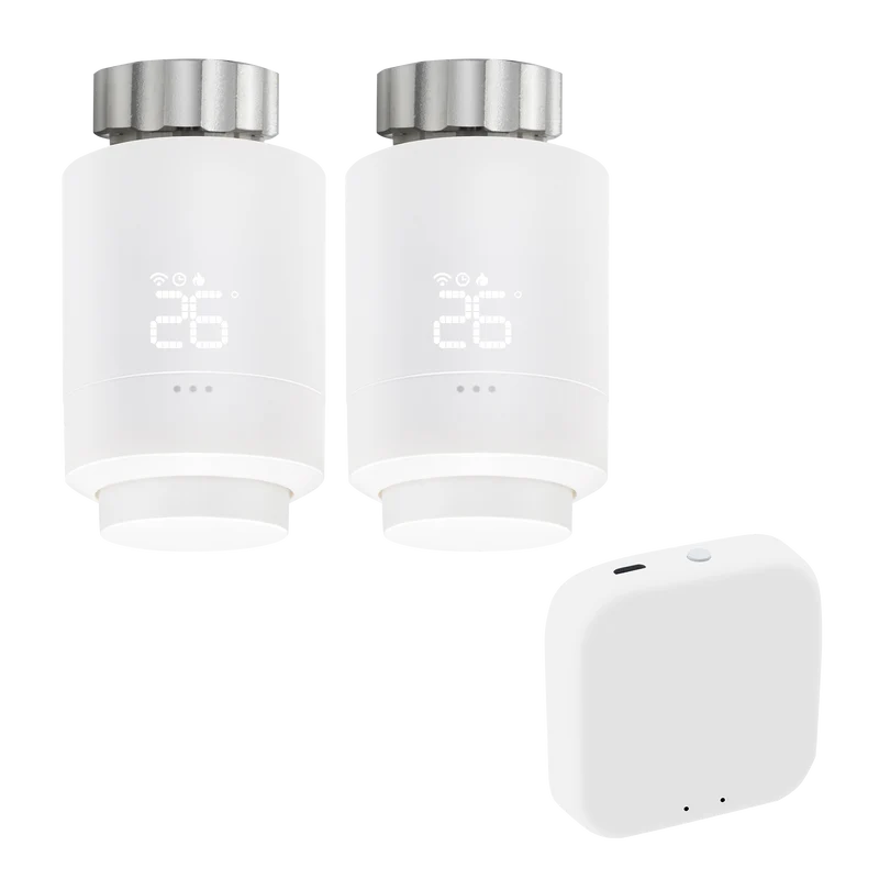 Smartes Thermostat WT-1 + Gateway WT-2G – Effiziente Heizungssteuerung mit Zigbee®