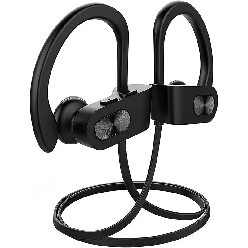 Mpow Flame Bluetooth Headphones, Running Headphones, 16 Hours Playtime Bluetooth 5.0 Wireless Earbuds HD Bass Stereo Sound IPX7 Waterproof Earphones for Workout Running Sports Noise Cancelling Mic