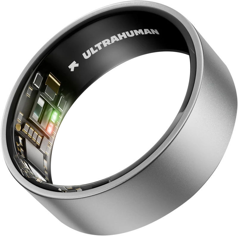 Ultrahuman Ring Air Size 05 Raw Titanium