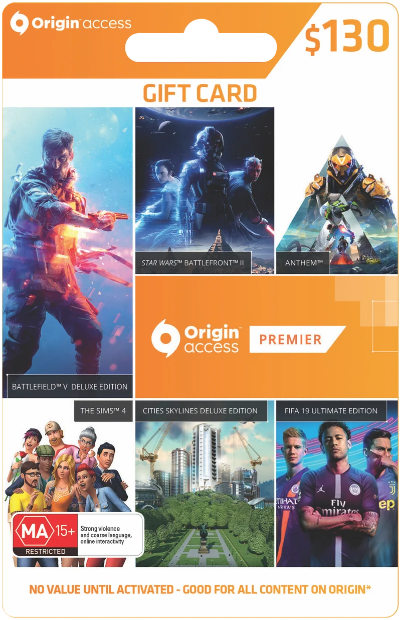 Origin EA Origin Access Premier $130 (ESD)