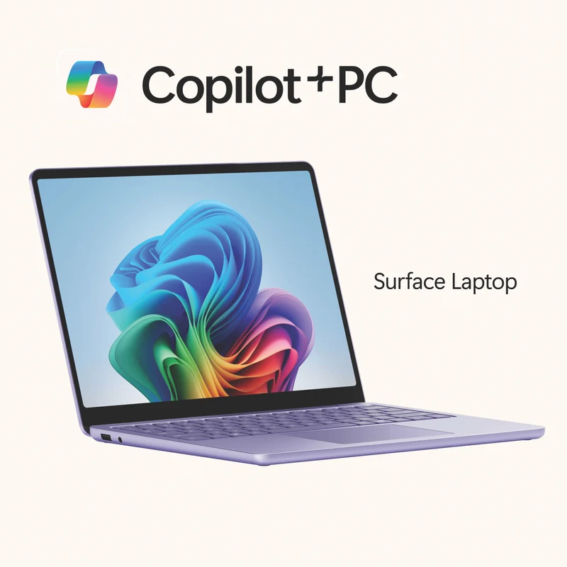Microsoft Surface Laptop Copilot+ PC 13" Snapdragon X Plus 8 Core 16GB 512GB -Violet