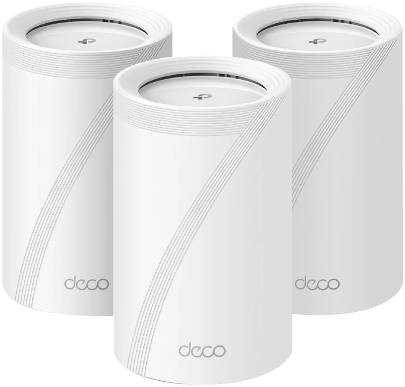 TP-LINK Deco BE11000 Tri-Band Whole-Home Mesh Wi-Fi 7 System (3-pack)