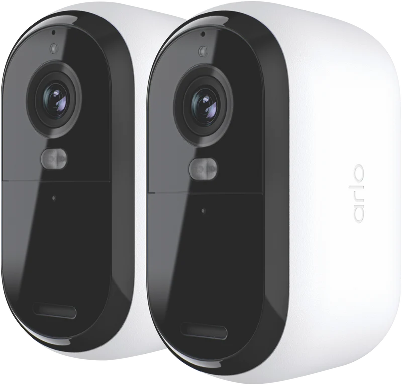 Arlo Essential 2K Camera (2nd Gen) 2 Pack