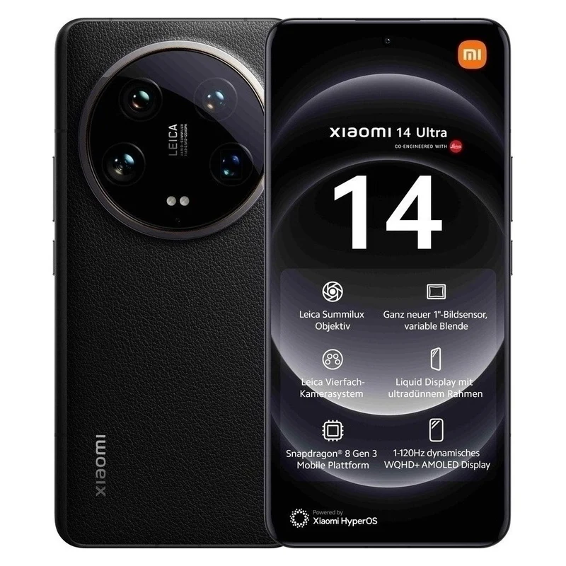 Xiaomi 14 Ultra 5G Dual-SIM 512GB Schwarz