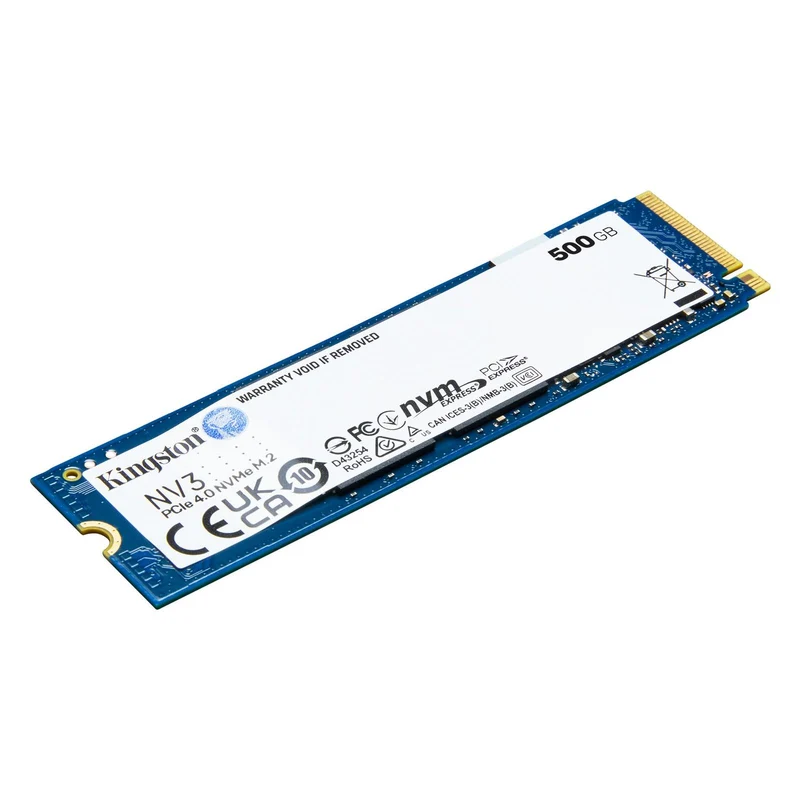 Kingston NV3 int. PCIe NVMe M.2 2280 SSD 500GB