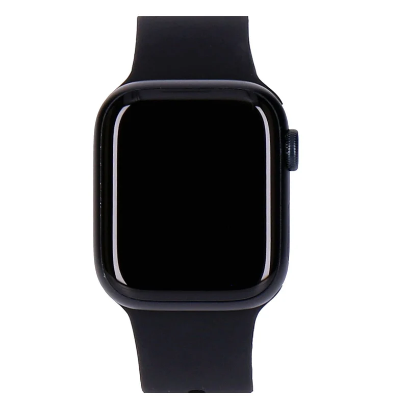 Apple Watch Series 8 41mm GPS Mitternacht Aluminiumgehäuse mit Sportarmband Mitternacht