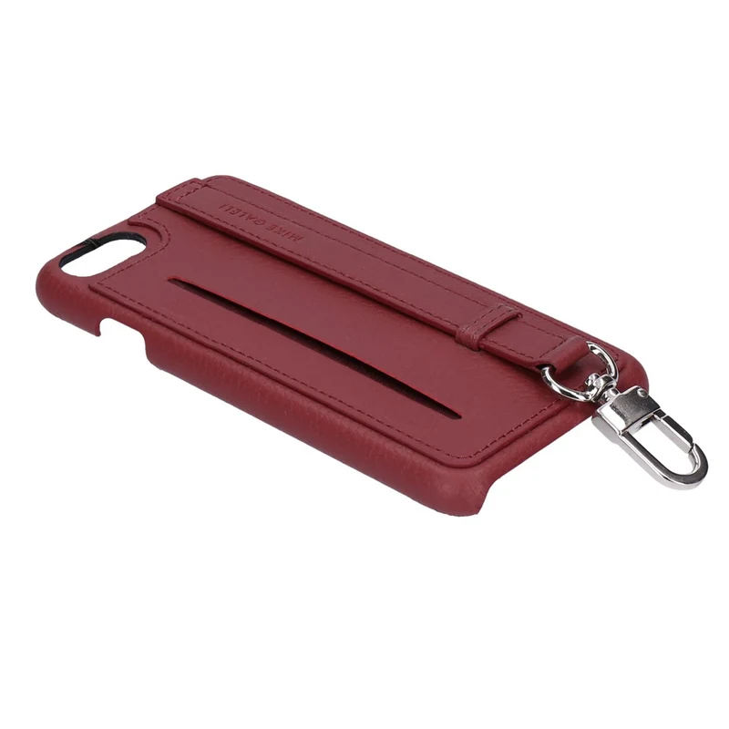 Mike Galeli Back Case Jesse für iPhone 7/8 Leder rotbraun